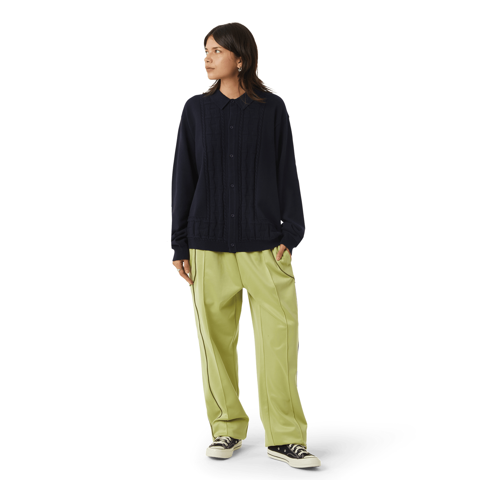 huf maglioni Towner L S Knit Top