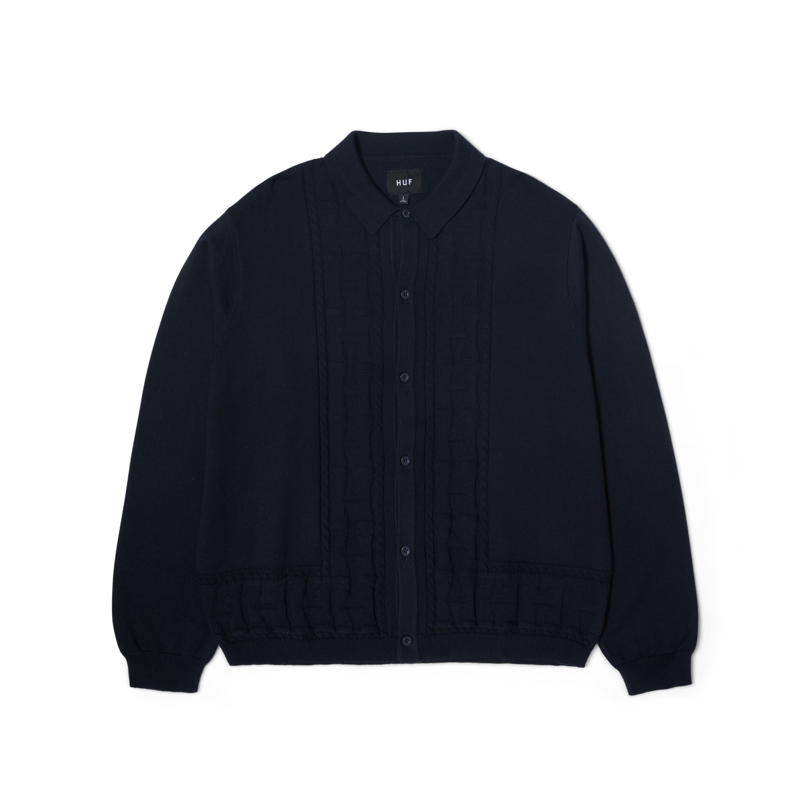 huf maglioni Towner L S Knit Top