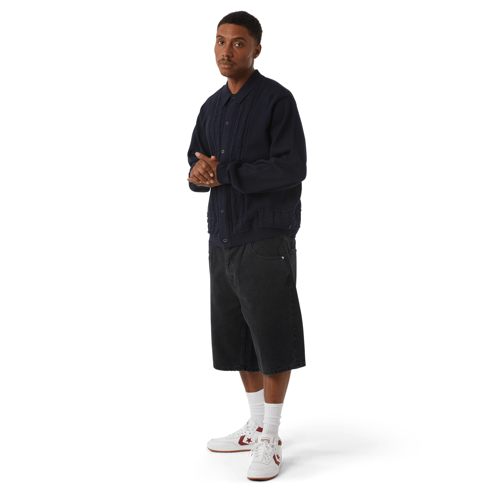 huf maglioni Towner L S Knit Top