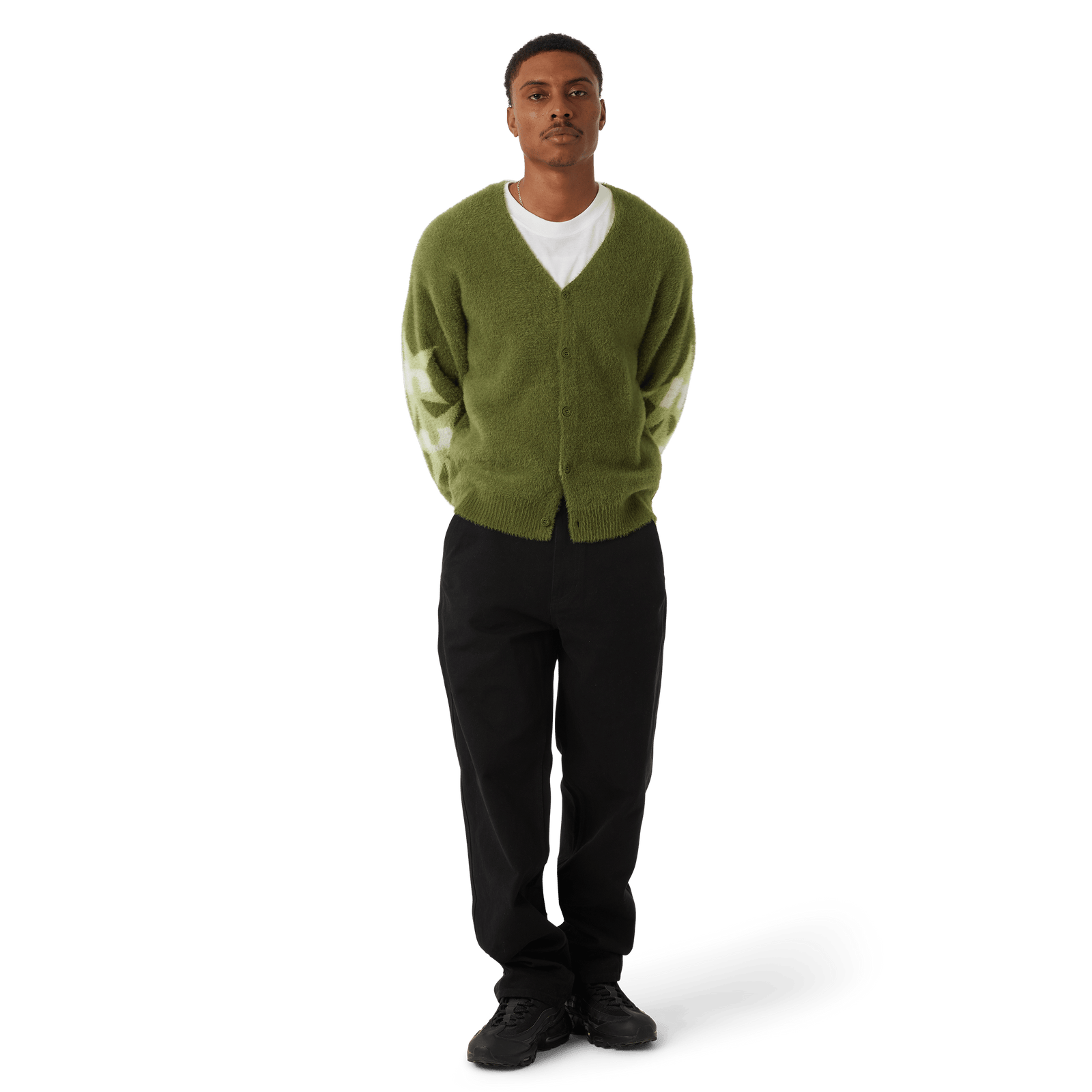 huf maglioni Ursa Mohair Cardigan