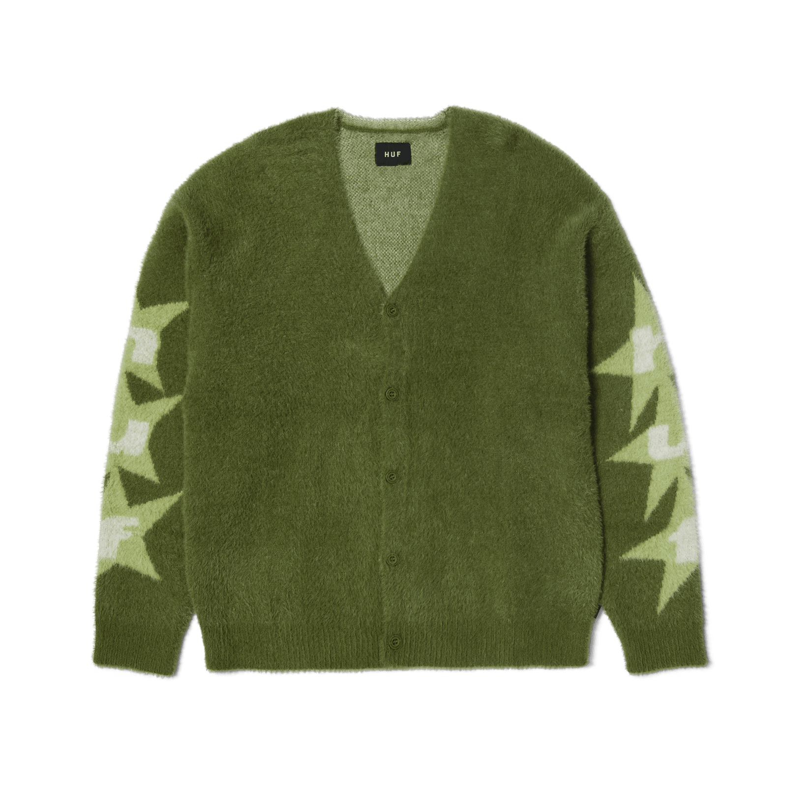 huf maglioni Ursa Mohair Cardigan