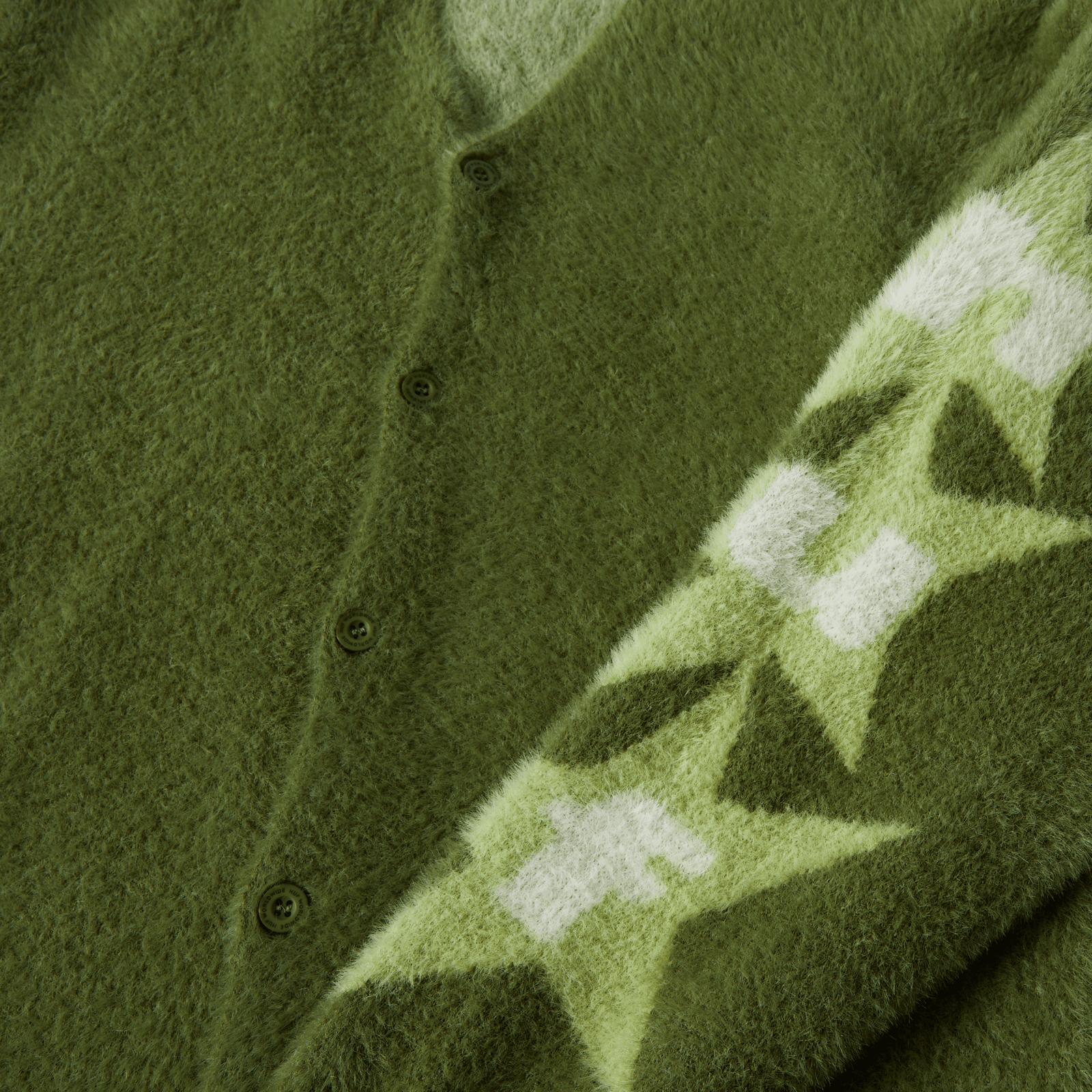 huf maglioni Ursa Mohair Cardigan