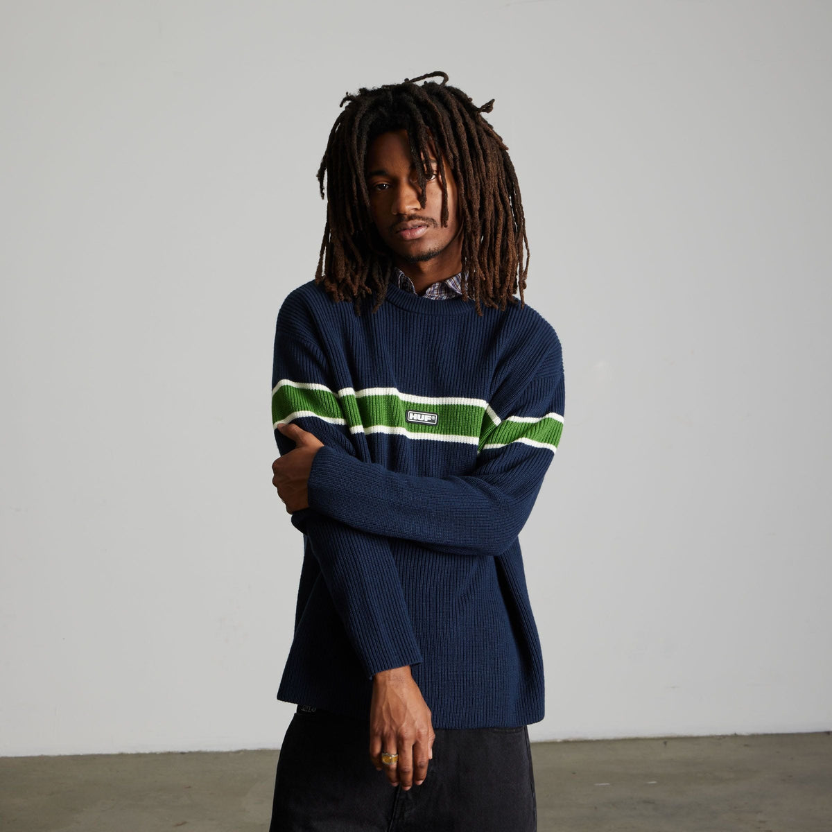 huf maglioni Winnfield Crewneck Sweater
