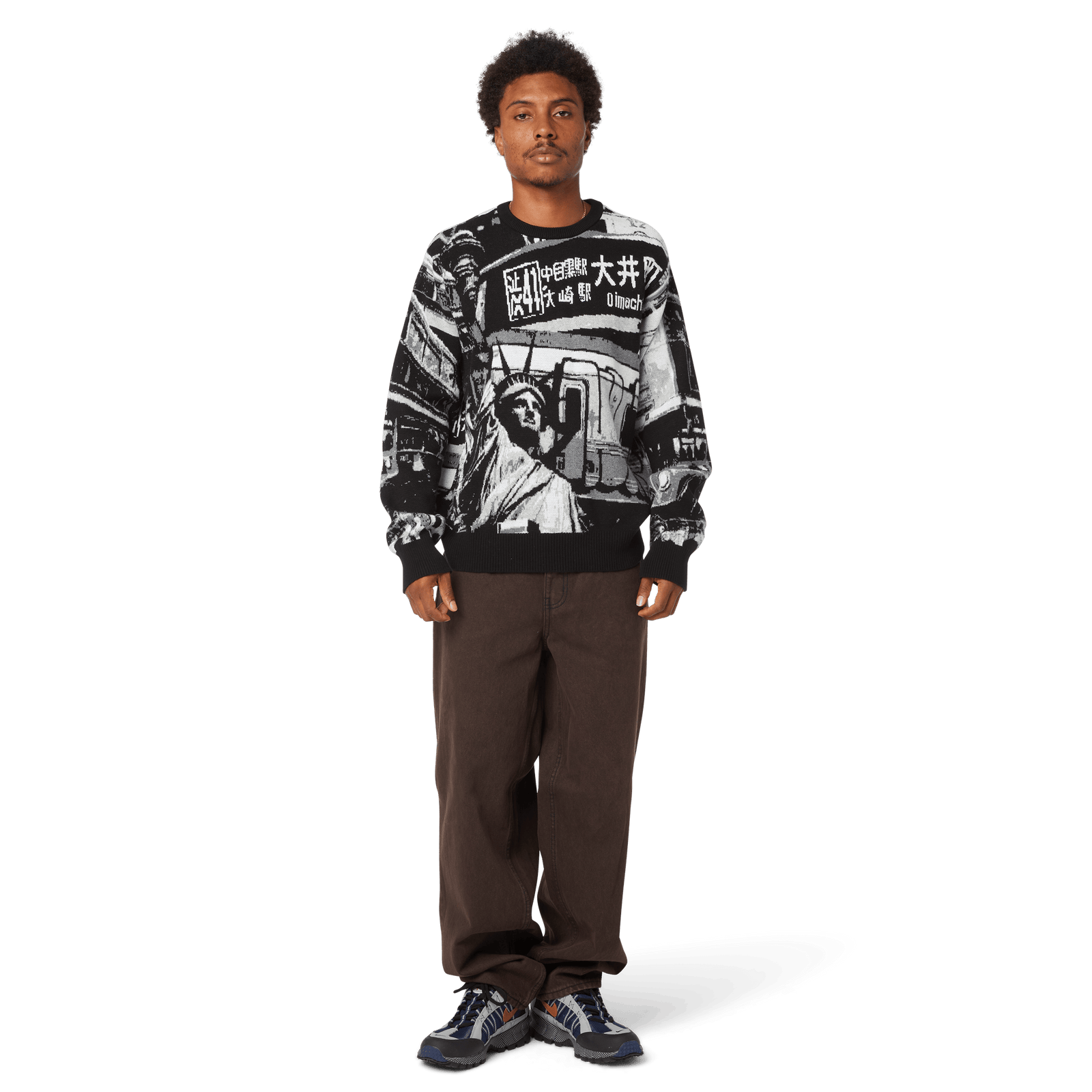 huf maglioni Worldwide Commuter Sweater