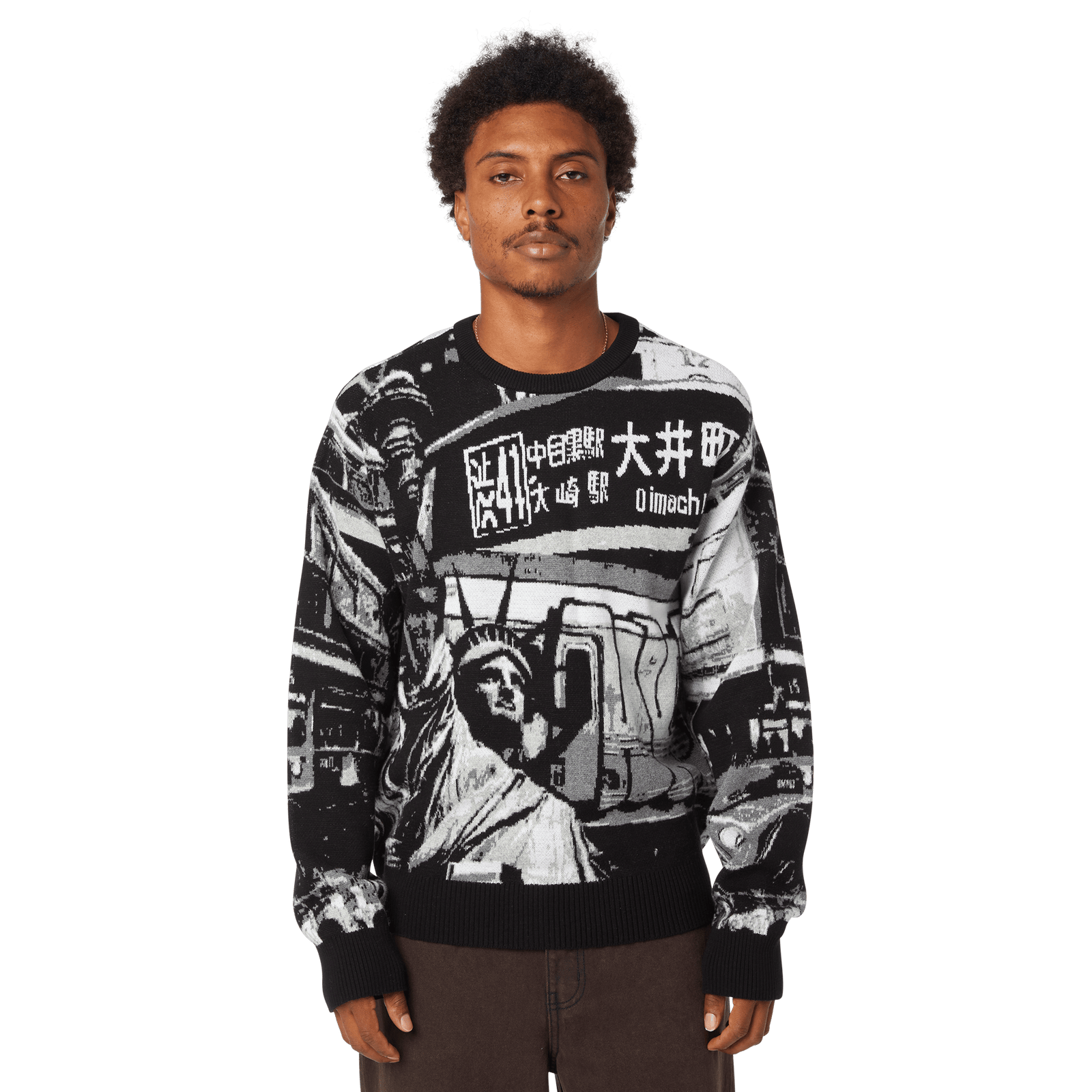 huf maglioni Worldwide Commuter Sweater