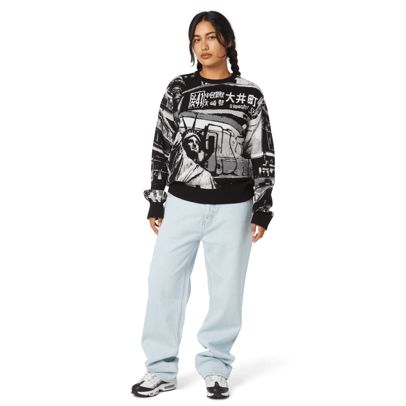huf maglioni Worldwide Commuter Sweater