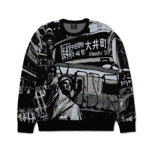 huf Worldwide Commuter Sweater foto 1