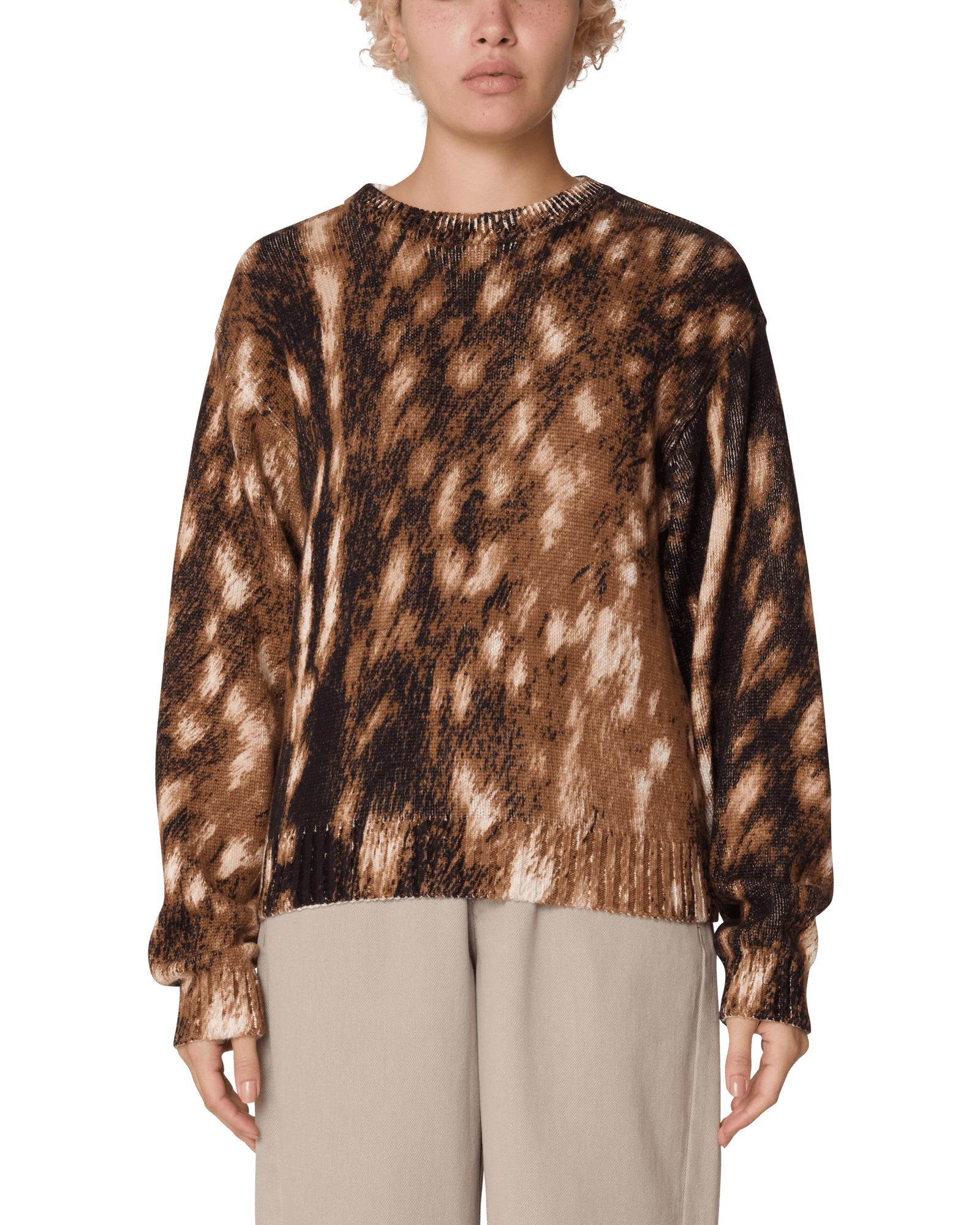 obey maglioni Fawn Crew Sweater