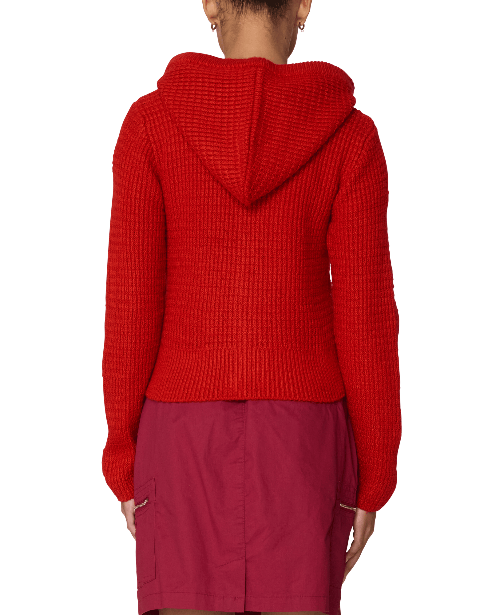 obey maglioni Glenda Hood Zip Sweater