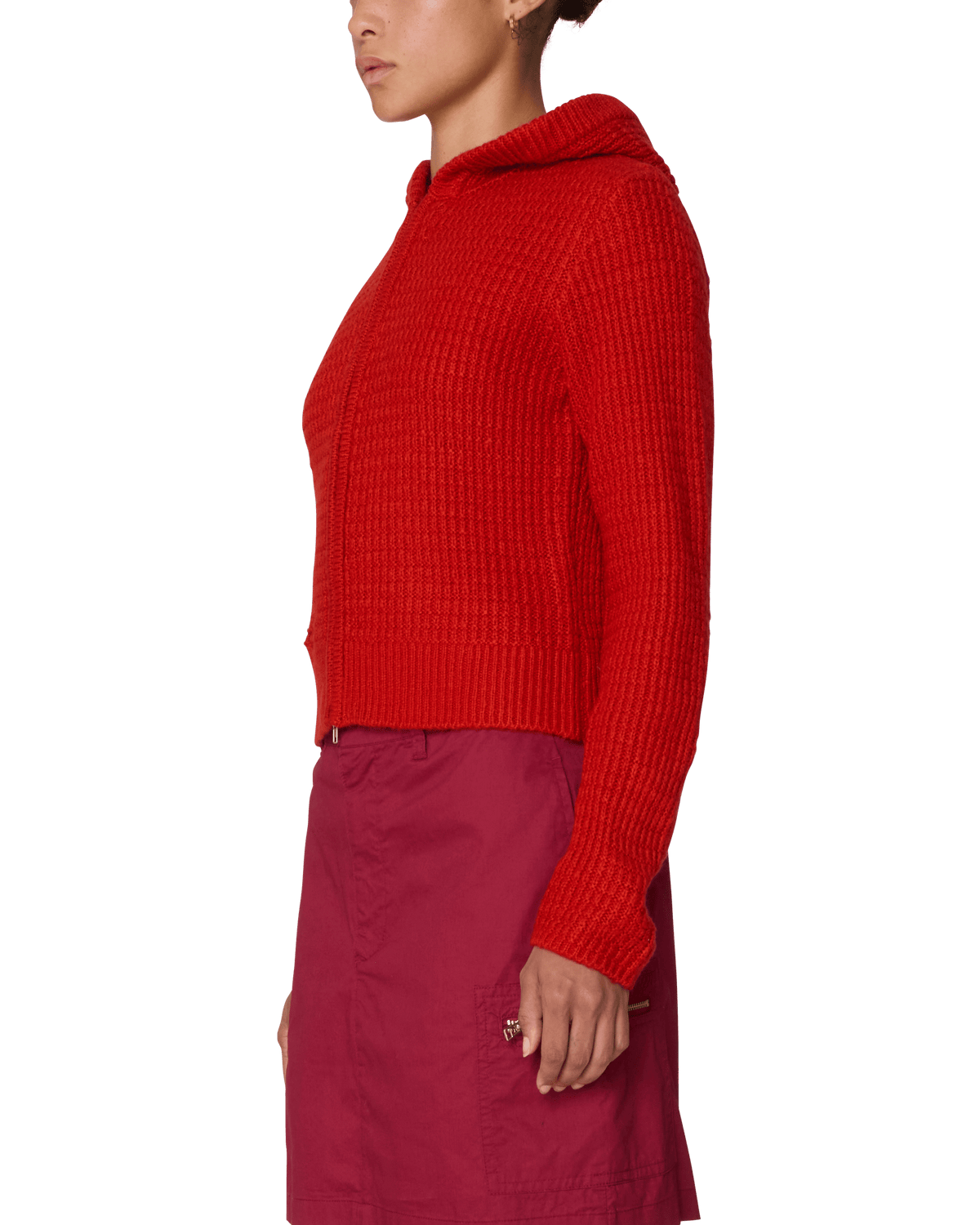 obey maglioni Glenda Hood Zip Sweater