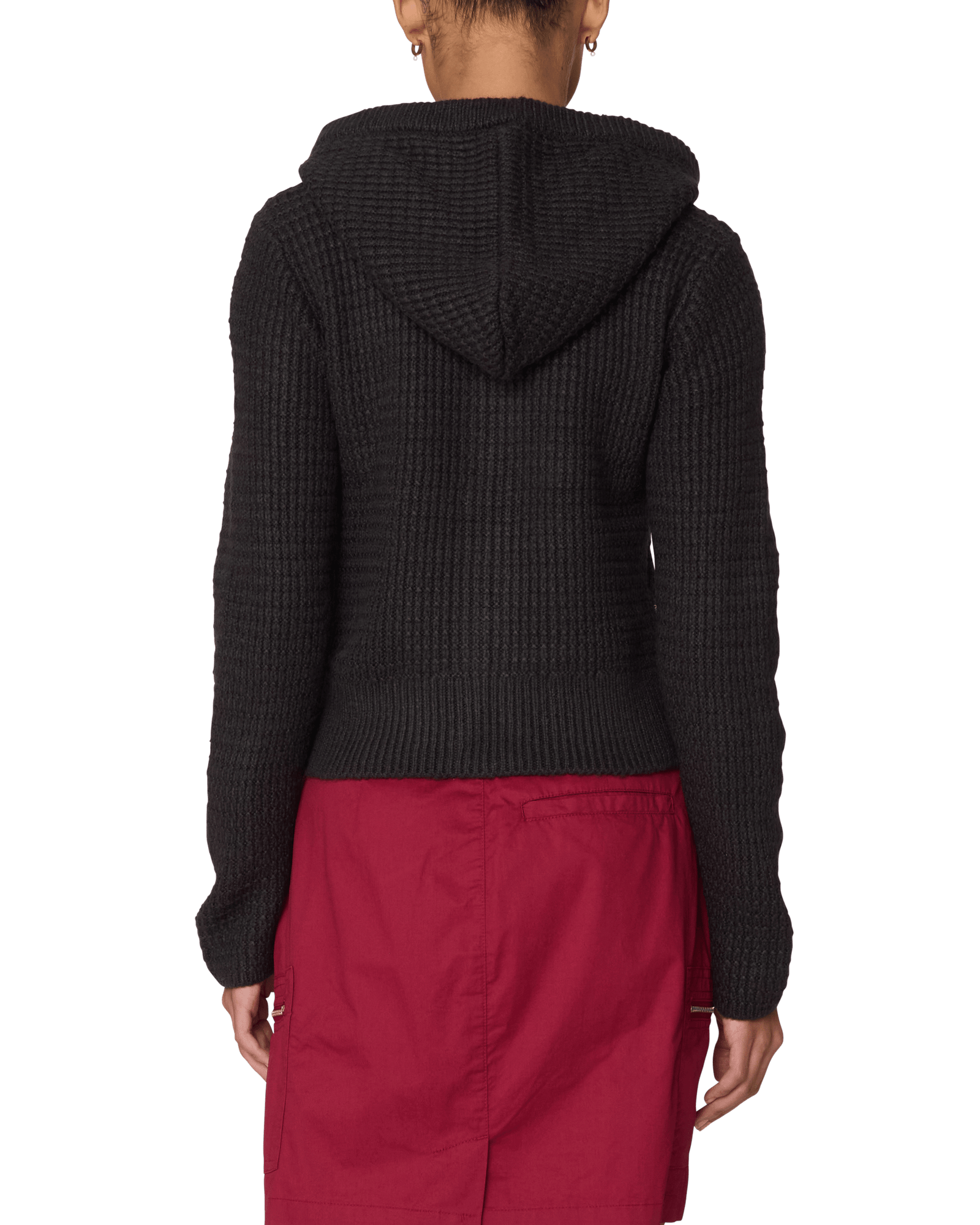 obey maglioni Glenda Hood Zip Sweater