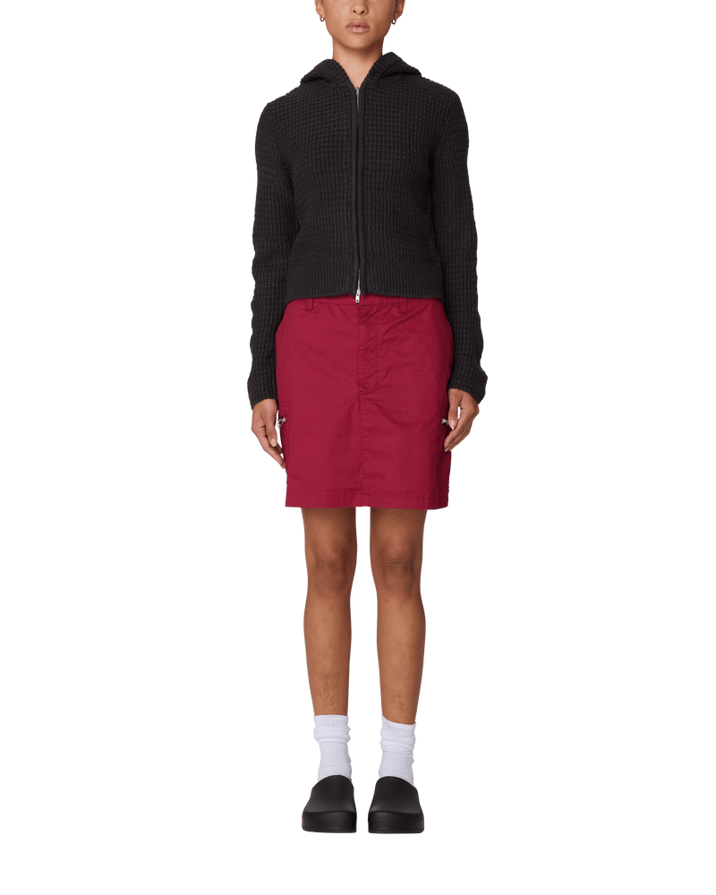 obey maglioni Glenda Hood Zip Sweater