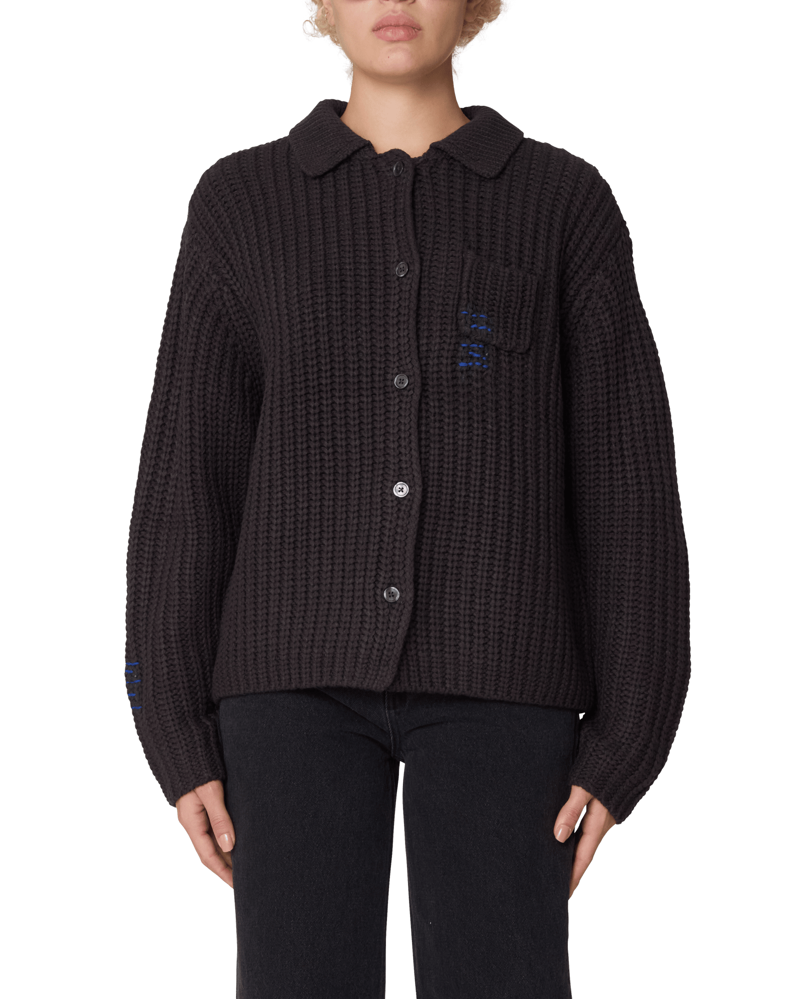 obey maglioni Julian Button Down Sweater