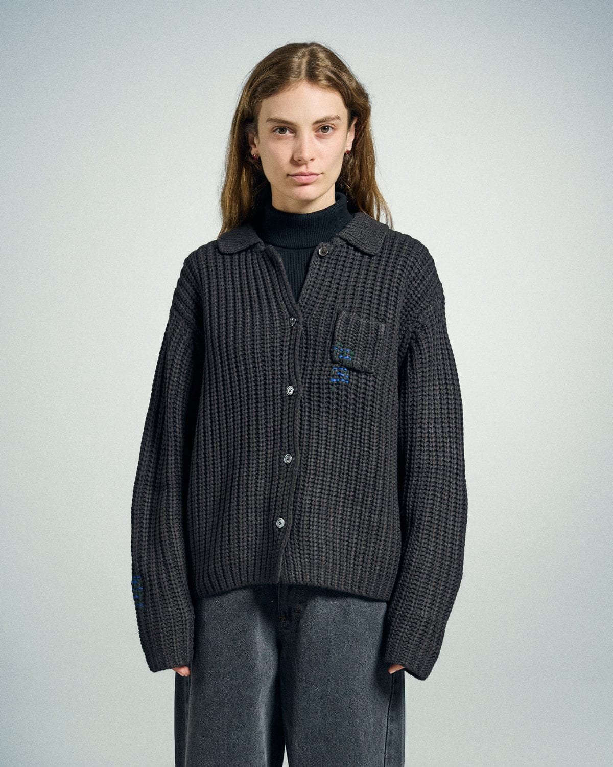 obey maglioni Julian Button Down Sweater