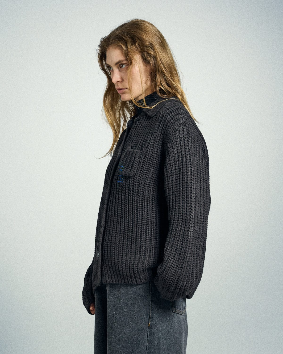 obey maglioni Julian Button Down Sweater