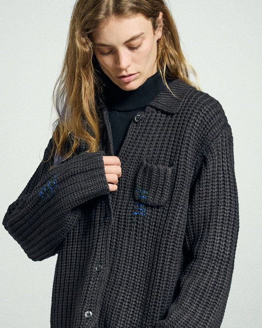 obey Julian Button Down Sweater foto 3