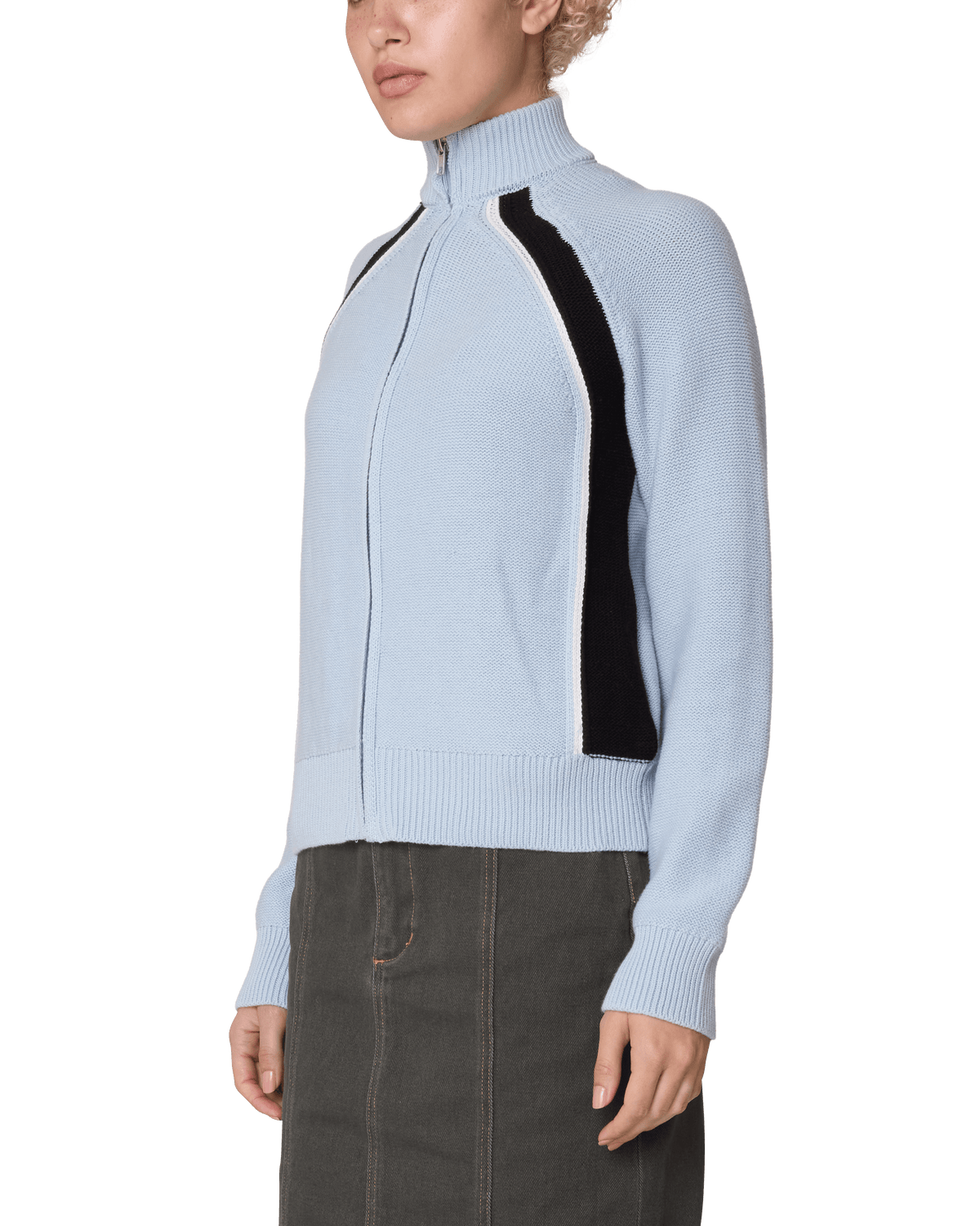 obey maglioni Lizzie Zip Mock Sweater
