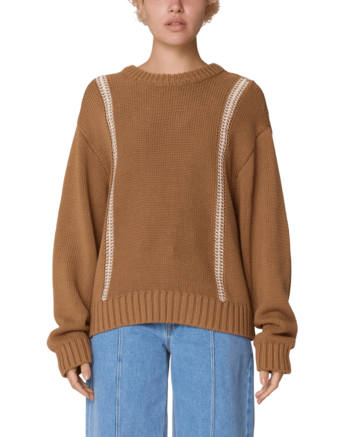 obey maglioni Mend Stitch Crew Sweater