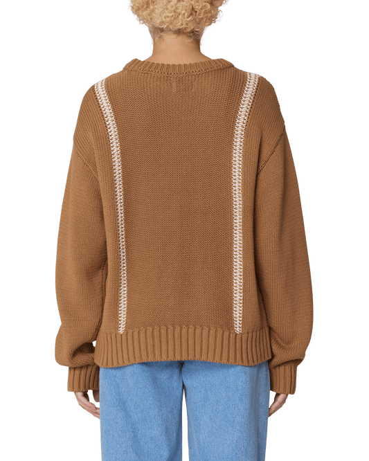 obey Mend Stitch Crew Sweater foto 3