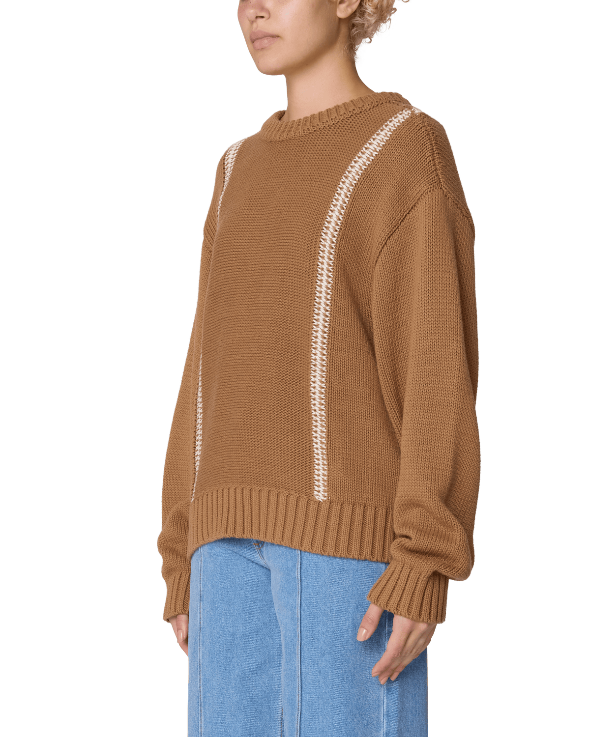 obey maglioni Mend Stitch Crew Sweater