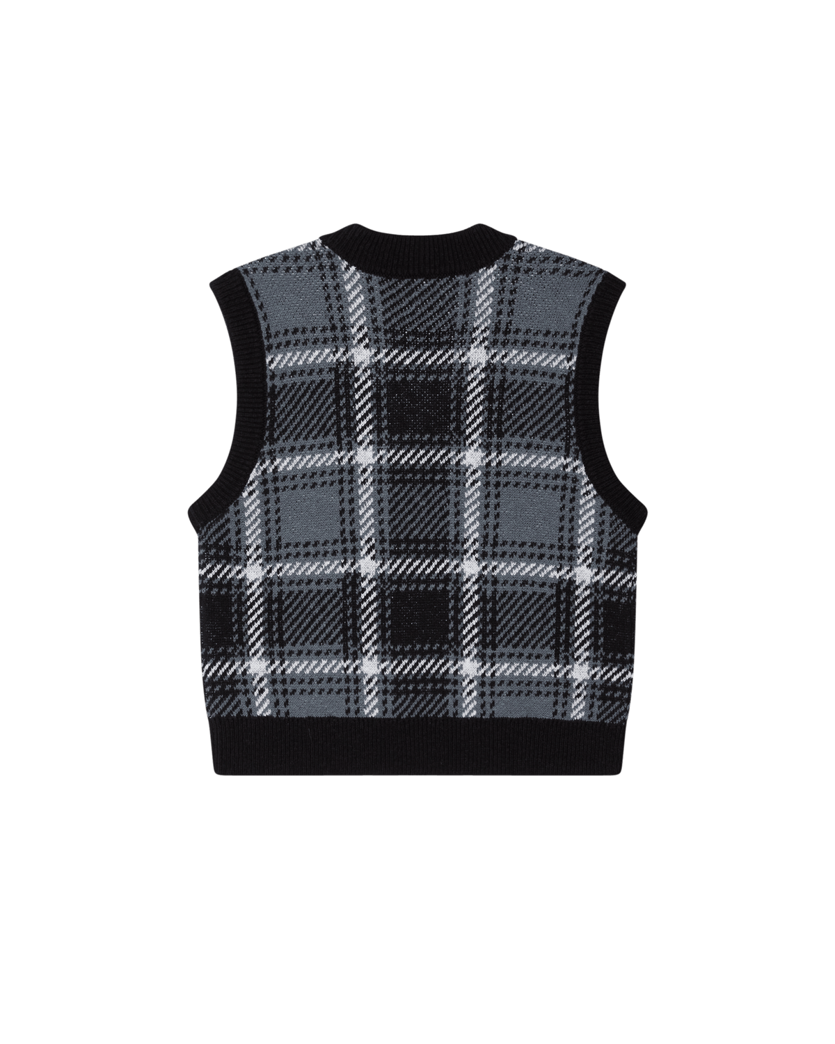 obey maglioni Obey Avon Plaid Vest