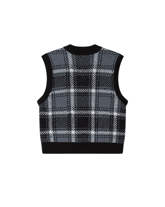 obey Obey Avon Plaid Vest foto 2