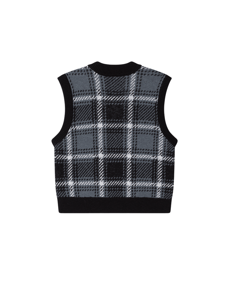obey maglioni Obey Avon Plaid Vest