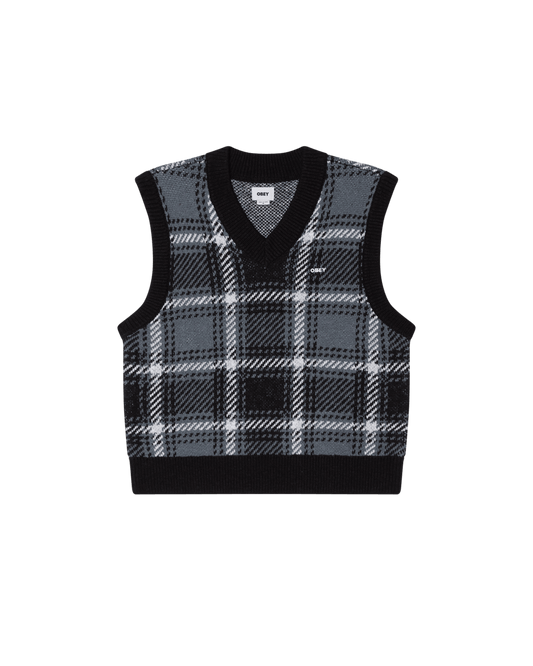 obey Obey Avon Plaid Vest foto 1