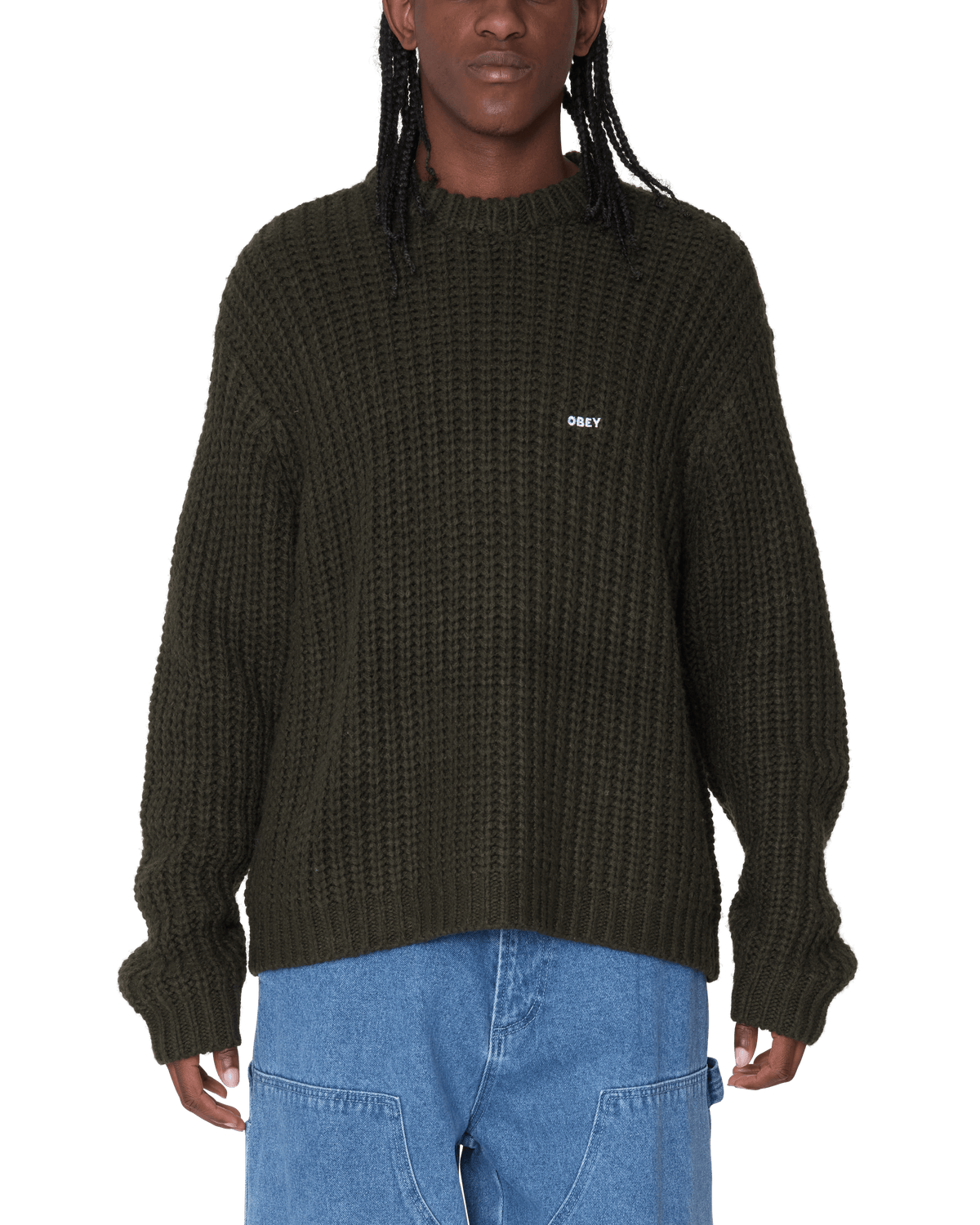 obey maglioni Obey Bold Chunky Sweater