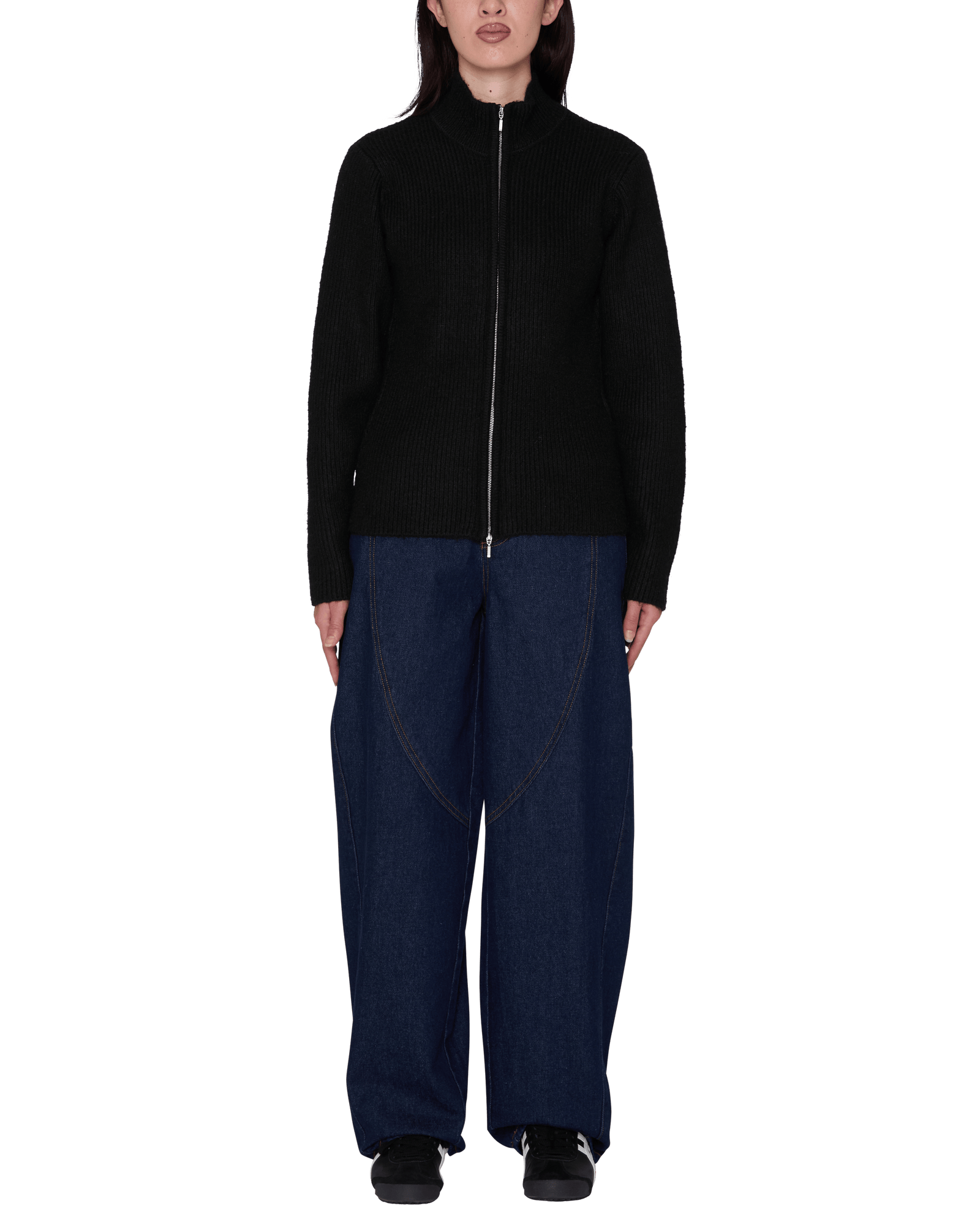 obey maglioni Obey Ciel 2way Zip Cardigan