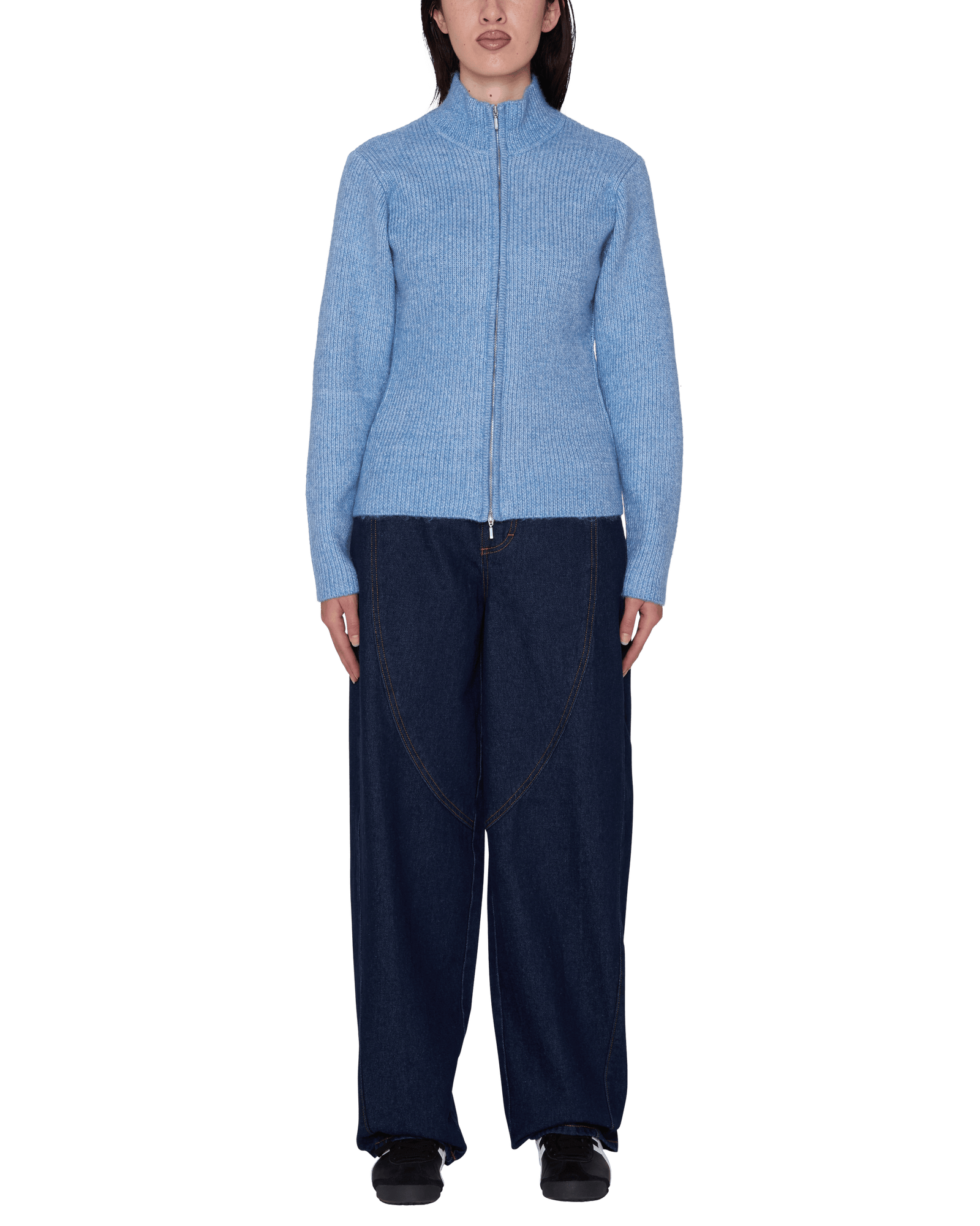 obey maglioni Obey Ciel 2way Zip Cardigan
