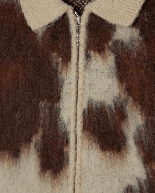 obey Obey Cow Pattern Zip Sweater foto 3