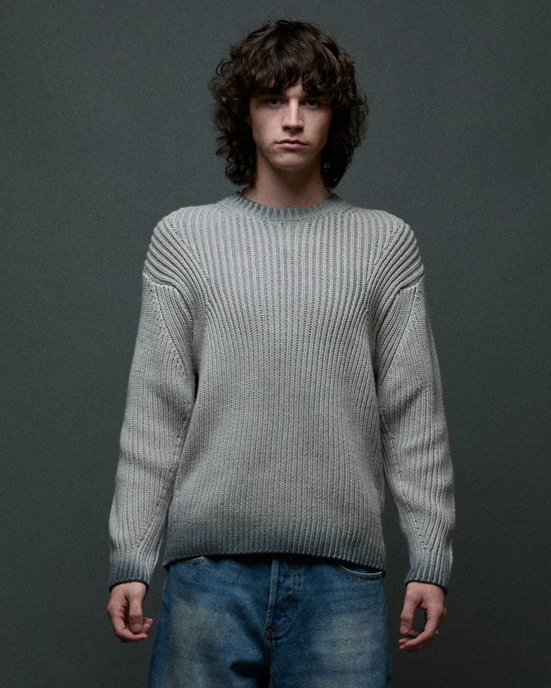 obey maglioni Obey Ian Faded Wash Sweater
