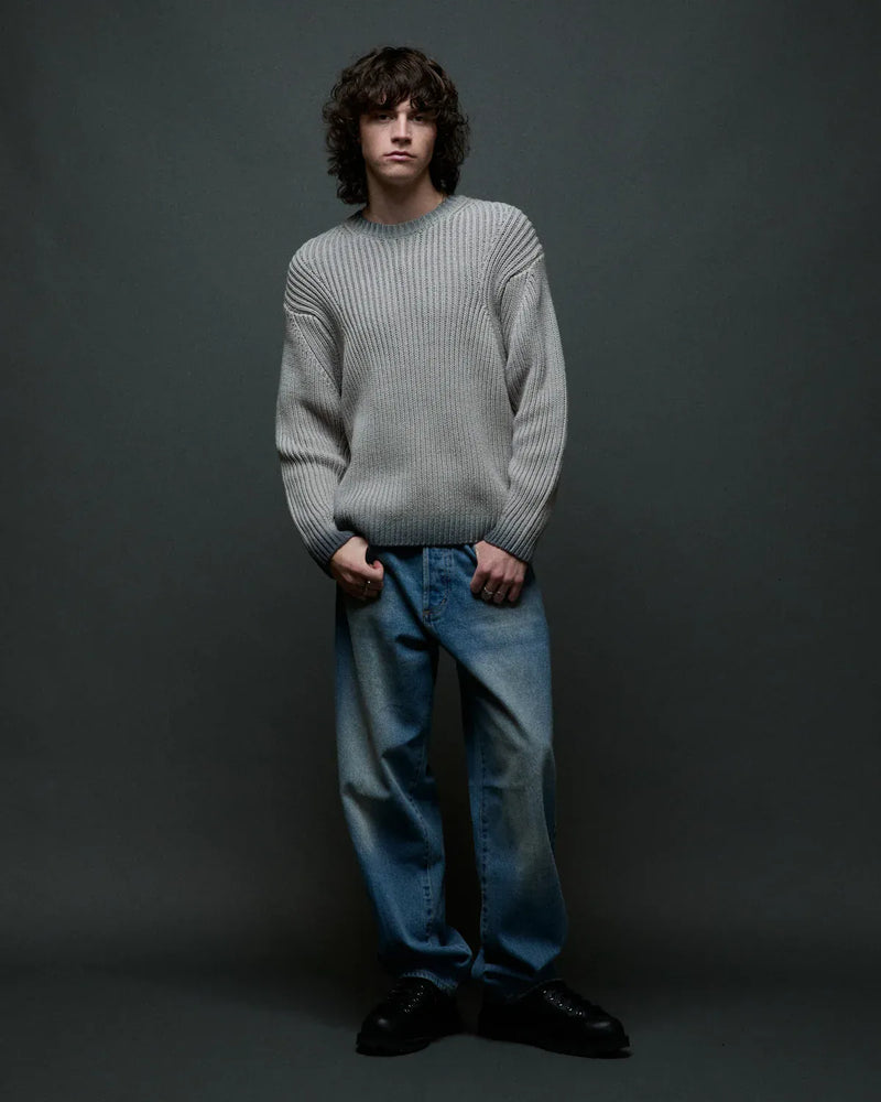 obey maglioni Obey Ian Faded Wash Sweater