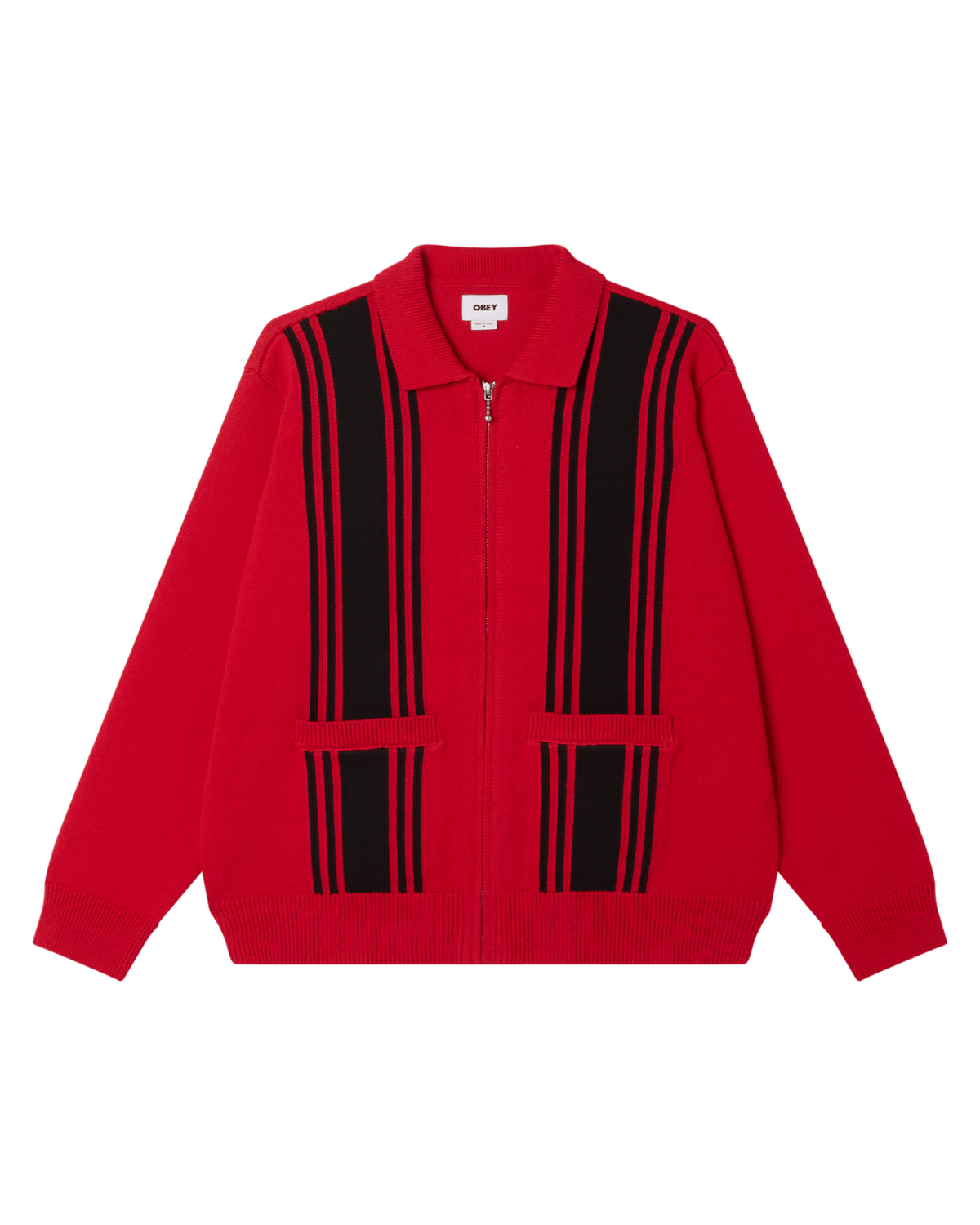 obey maglioni Obey Matt Zip Up Sweater