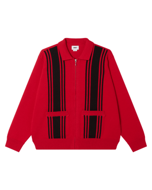 Obey Matt Zip Up Sweater