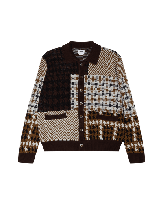 obey Obey Patchwork Cardigan foto 1