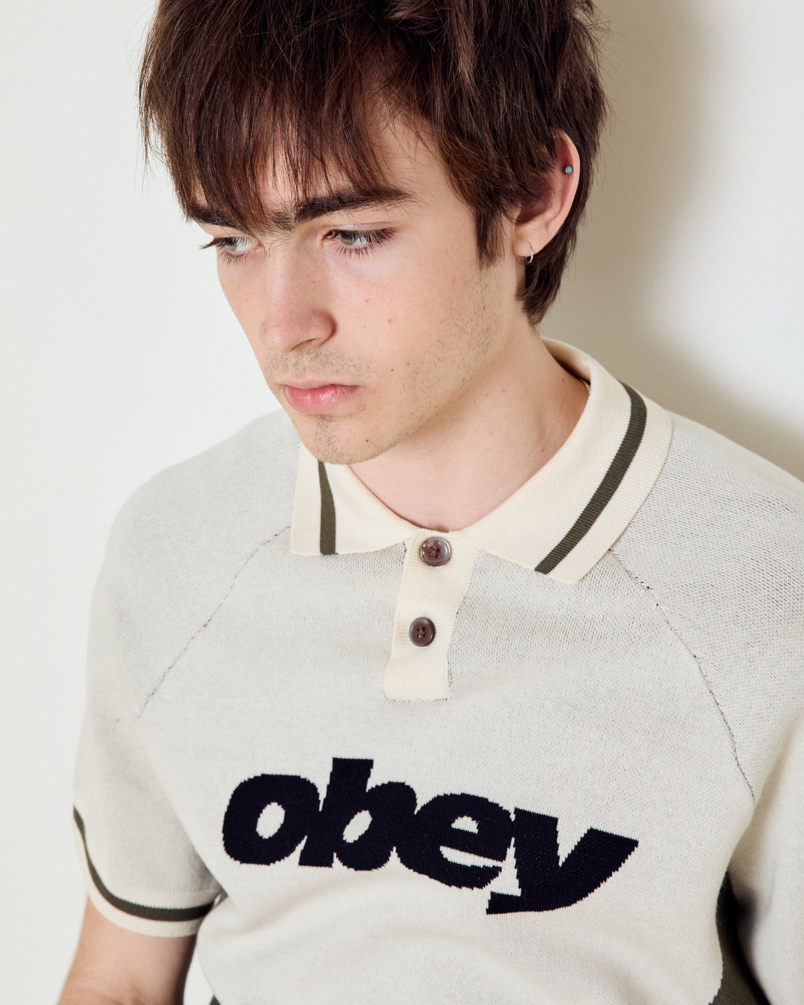 obey maglioni Obey Sport Polo Sweater