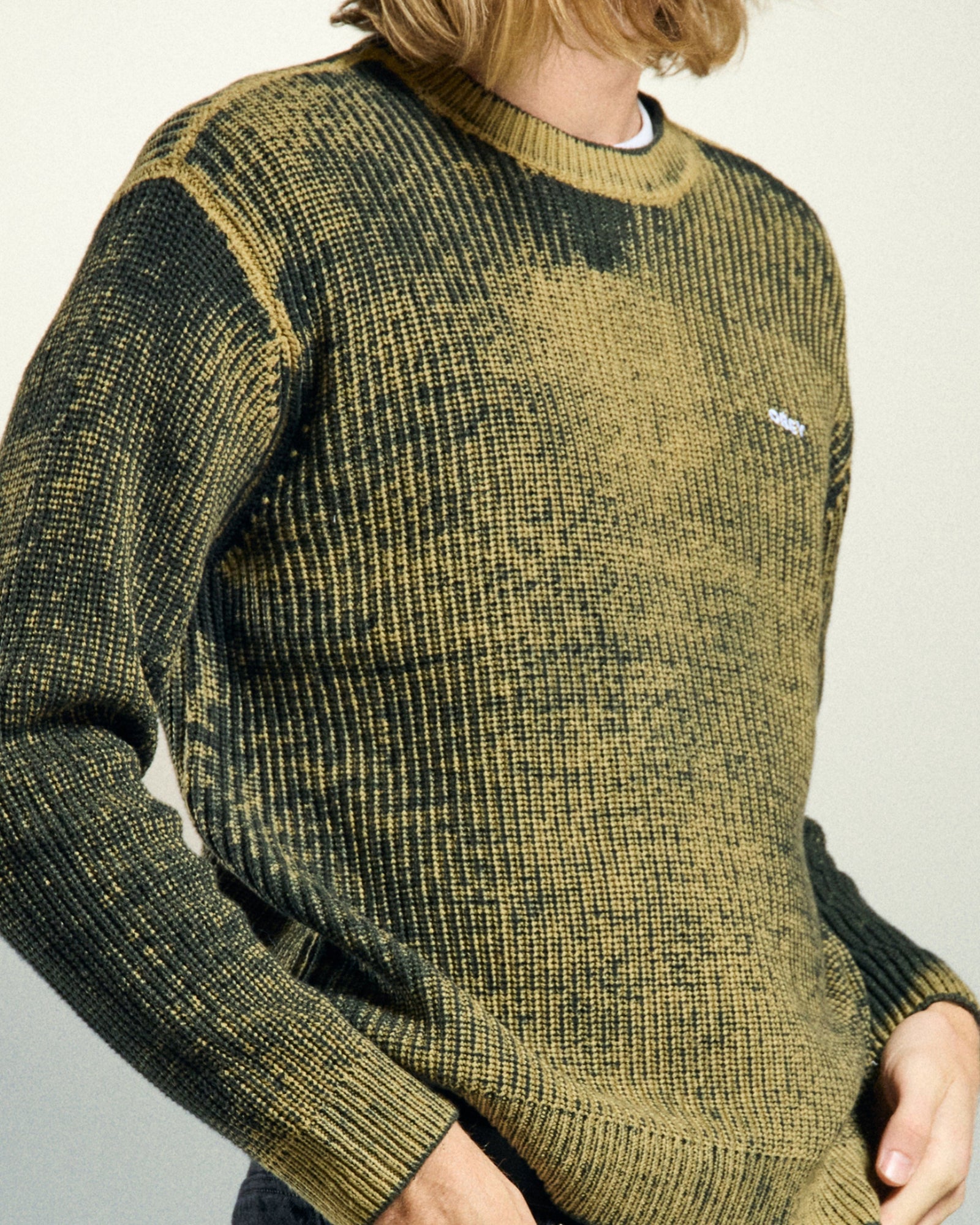 obey maglioni Obey Spray Effect Sweater