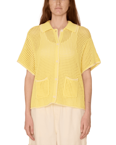 maglioni obey PILAR CROCHET SS CARDIGAN