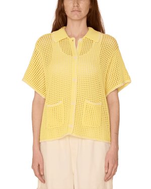 Pilar Crochet Ss Cardigan