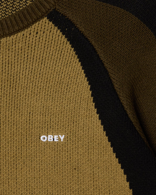 obey Raglan Crew Neck Sweater foto 3