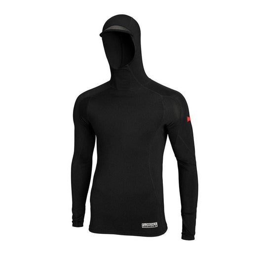 florence marine x LONG SLEEVE HOODED RASHGUARD - BLACK foto 1