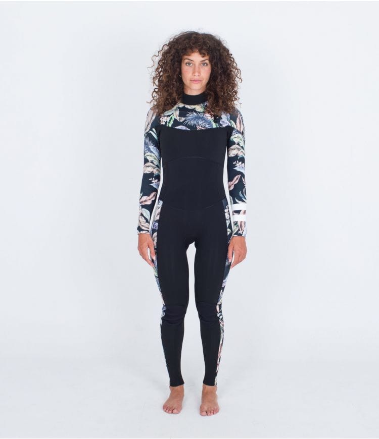 hurley mute e accessori PLUS PRINTED 4 3MM FULLSUIT