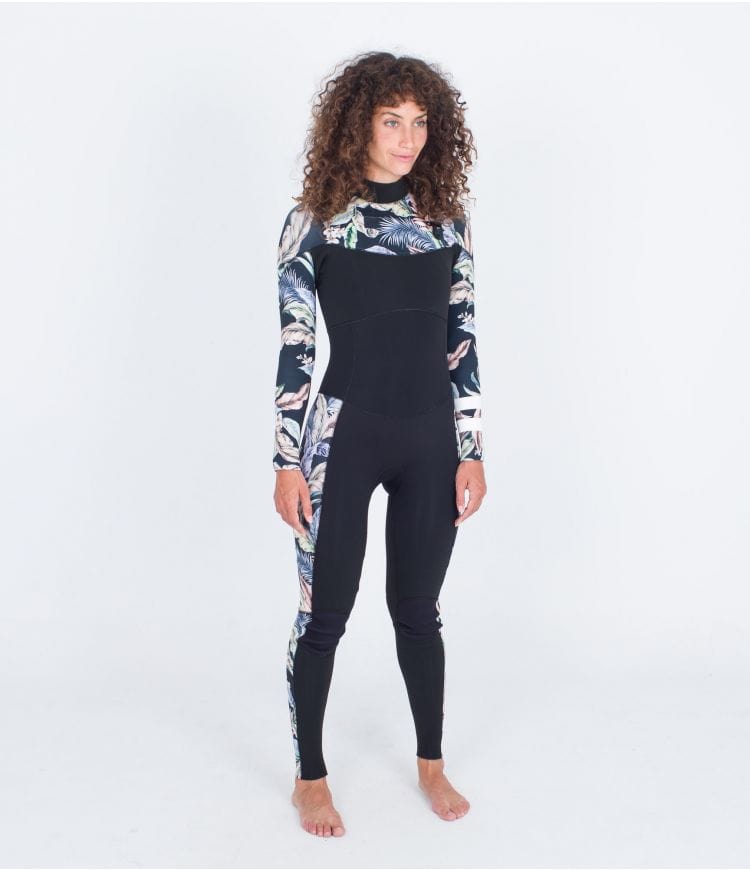 hurley mute e accessori PLUS PRINTED 4 3MM FULLSUIT