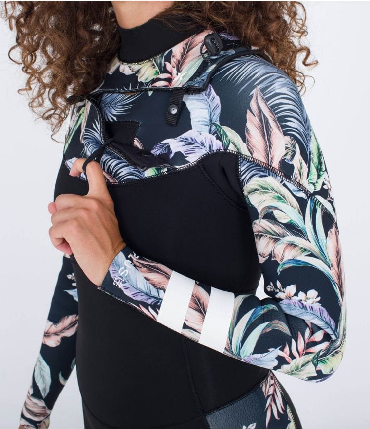 hurley mute e accessori PLUS PRINTED 4 3MM FULLSUIT