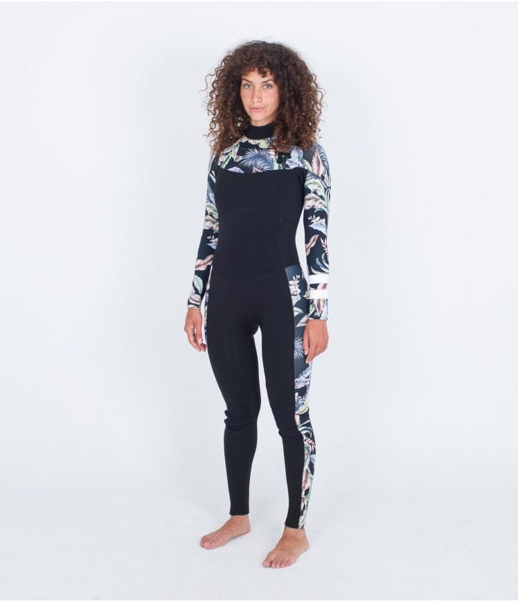 hurley mute e accessori PLUS PRINTED 4 3MM FULLSUIT