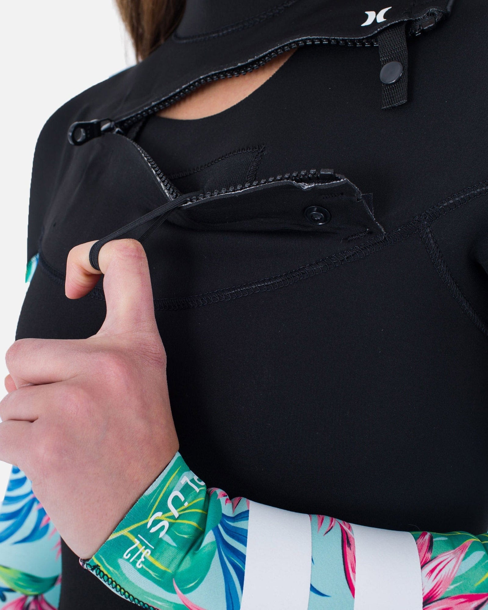 hurley mute e accessori W PLUS PRINTED 3 2MM FULLSUIT