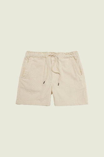 short oas CREAM GOLCONDA TERRY SHORTS