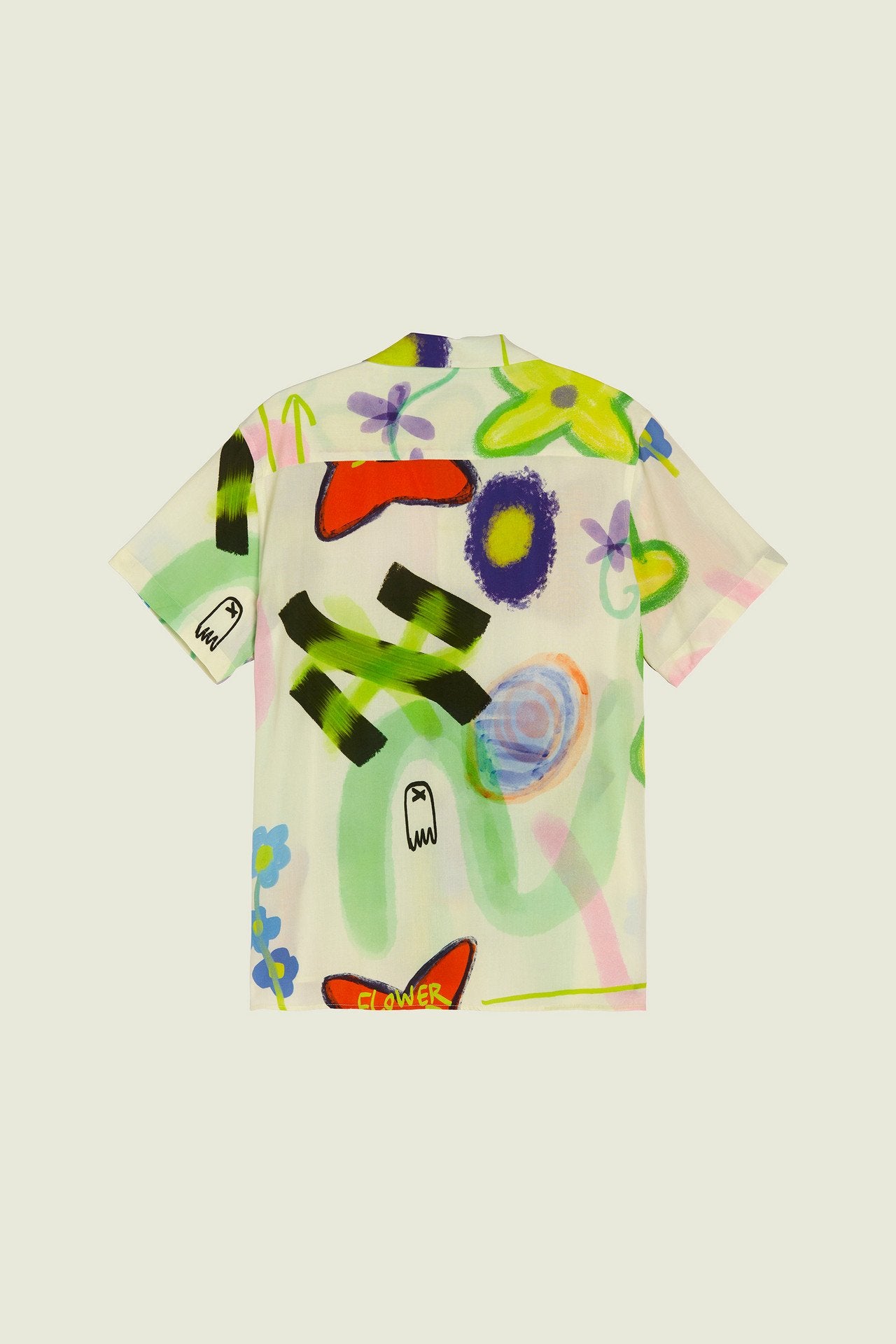 oas Flower Shop Viscose Shirt
